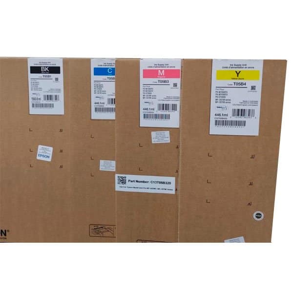 t05b Kit Tinta Epson T05B WorkForce Cyan, Magenta, Yellow, Black