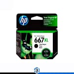 Tinta Hp 3YM81AL (667XL) Black (DJ 2375/ 2775 / 4175)