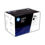 Tóner HP CE505XD (05XD) Original Negro (PACK 2 CE505X)