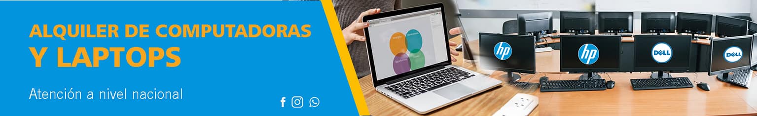 alquiler de laptops y compuatadora