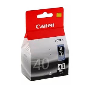 Tinta Canon PG-40 Negro 16ml Pixma ip1800, mp140, mp190