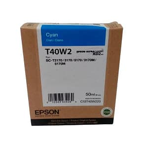 Tinta Epson T40W220 Cian sc-t3170 50ml Original