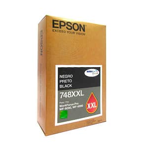 Tinta Epson T748XXL120-AL Negra 10k wf-6590/8590/6090