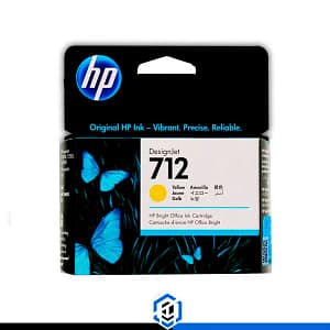 Tinta HP 3ED69A (712a) 29ml Yellow T250 T630- Toner Market