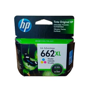 Tinta HP CZ106AL (662XL) Color Tricolor Original 330 páginas
