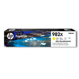 Tinta HP T0B29A 982X Yellow Cartucho de tinta hp pagewide