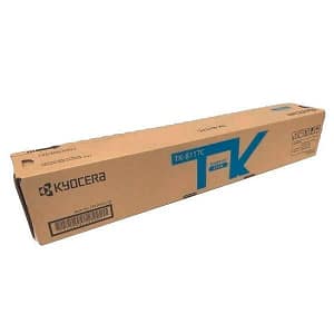 Tóner Kyocera TK-8117C Cyan fs-m8124cidn 6,000 páginas