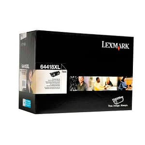 Tóner Lexmark 64418XL T644 32000 Paginas Negro Original