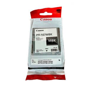 Tinta Canon PFI-107MBK Matte Black 130ml ipf670, ipf770
