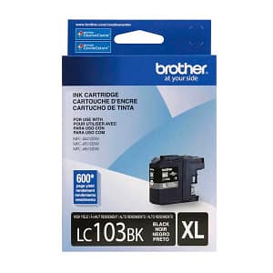 Tinta Brother LC-103BK Black (xl) mfc-j4510dw, mfc-j6720dw