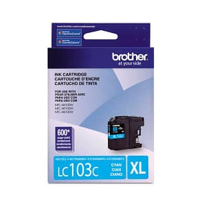 Tinta Brother LC-103C Cian mfc-j4510dw 600 páginas