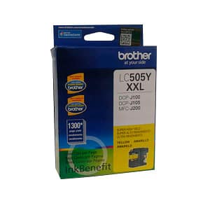 Tinta Brother LC-505Y Yellow DCPJ100 / 105 / 1300 páginas