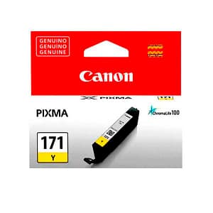 Tinta Canon cli-171 Yellow 6.5ml. mg5710, mg6810, mg7710