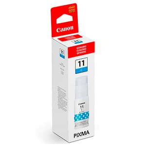 Tinta Canon GI-11C Cian 70ml Botella para Pixma MegaTank