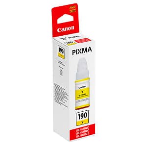 Tinta Canon GI-190Y Yellow 70ml. g4110, g4100, g3100, g2100