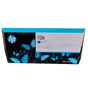 Tinta HP 728A Cyan F9K17A 300ml Original T730 e T830