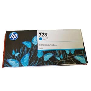 Tinta hp F9K17A 728A Cyan 300ml Tinta para Plotter HP