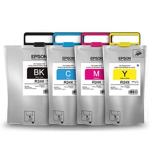Kit Tinta Epson R24X tr24x120, tr24x220, tr24x320, tr24x420