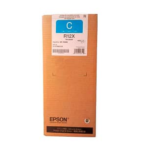 Tinta Epson TR12X220 Cyan Bolsa de Tinta Epson R12X 20k