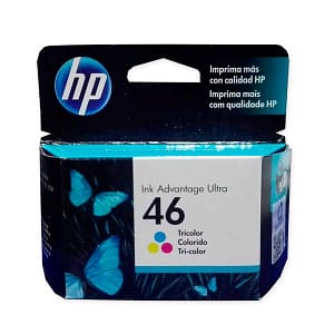Tinta HP CZ638AL Color 750pag Cartucho Tinta HP 46 color