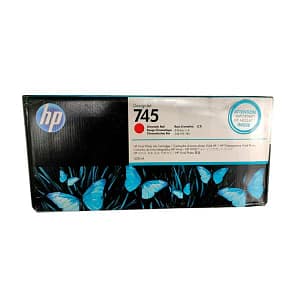 Tinta HP F9K06A Chromatic Red 300ml Tinta 745 Chromatic Red