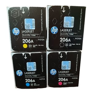 Tóner HP 206a Pack 4 Colores Original LaserJet Pro M255dw