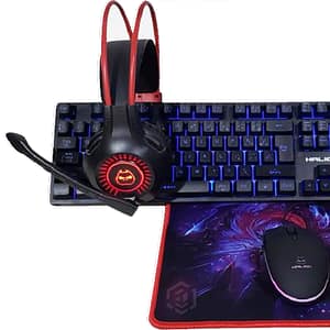 Combo Gamer Halión 4 en 1