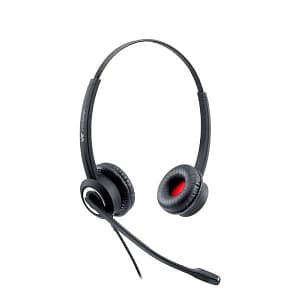 Auricular VT 6300 Biaural Con Micrófono Con Cancelación