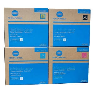 Kit Tóner TNP-51 Konica Minolta Magenta, Cyan, Yellow, black