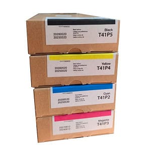 Kit de Tintas Epson T41P Magenta, Cyan, Yellow, Black T5475