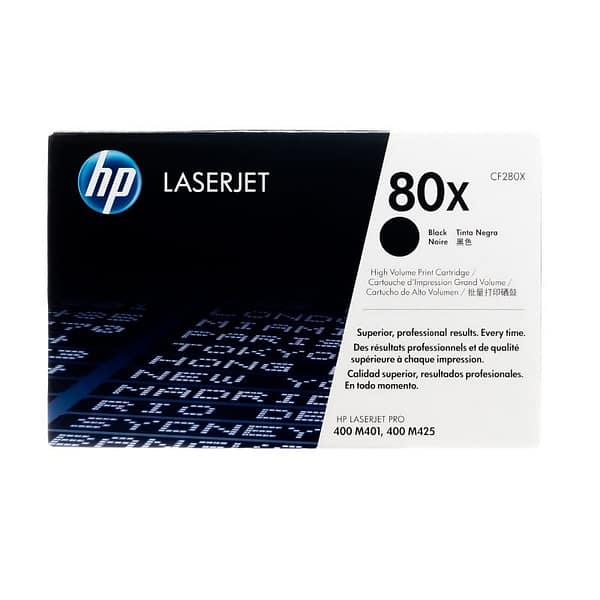 Toner HP CF280X 80x Tóner HP CF280XD