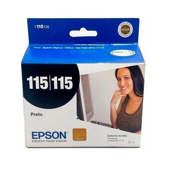 tinta-epson-t115126-al-negro-t1110 Tinta Epson T115126-al Negro 22ml Office T33/Tx515/T1110