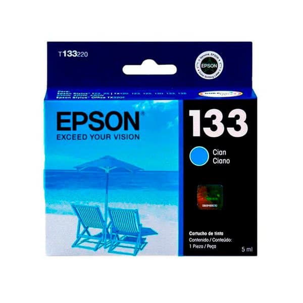 tinta-epson-t133220-al-cian-original Tinta Epson T133220-AL Cian Original 355 páginas