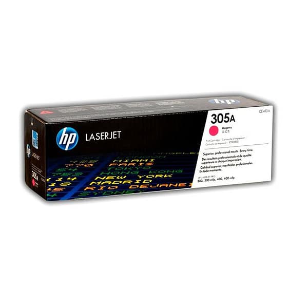 toner-hp-ce413a-305a-l-j-pro-400-magenta Tóner HP CE413A (305A) Original L.J. PRO 400 Magenta