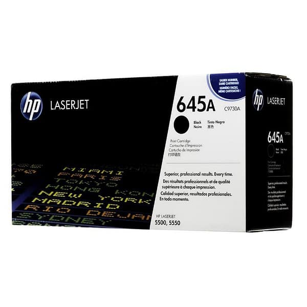 Toner HP C9730A 645a Tóner HP C9730A