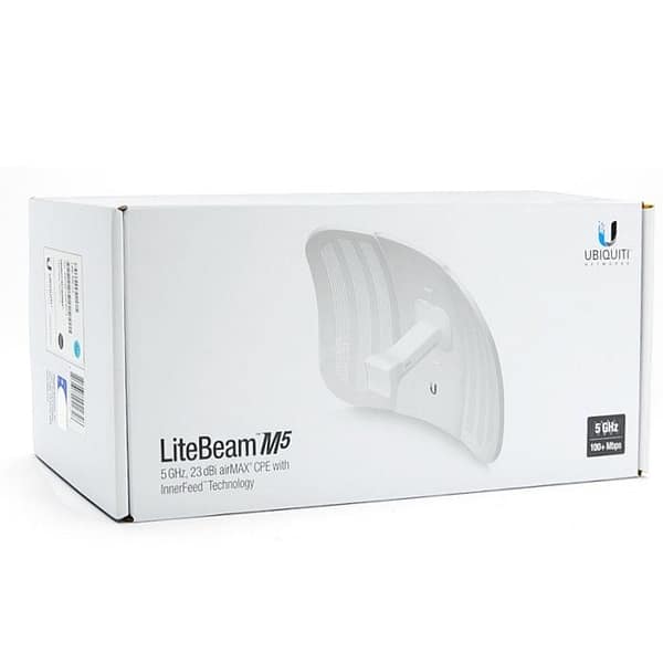 ubiquiti-litebeam-m5-23dbi-315mw-antena Ubiquiti LiteBeam M5-23dbi 315mw Antena 640MB Direccional