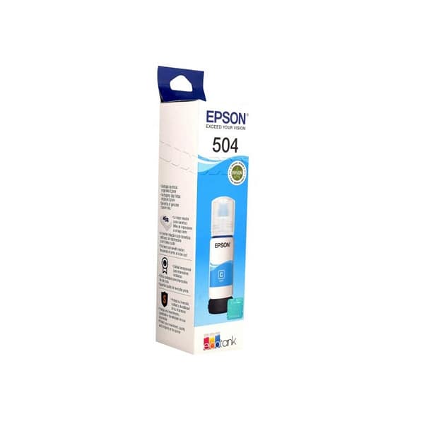botella-tinta-epson-t504220-al-cian-70ml Tinta Epson T504220 Cian L4160/4150 70ml (6000pag)