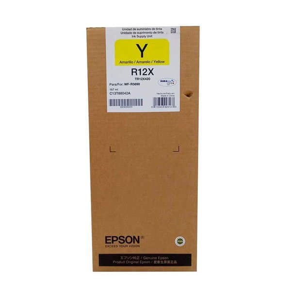 tinta-epson-tr12x420-al-yellow-20k Tinta Epson TR12X420 Yellow Bolsa Tinta Epson R12X 20k