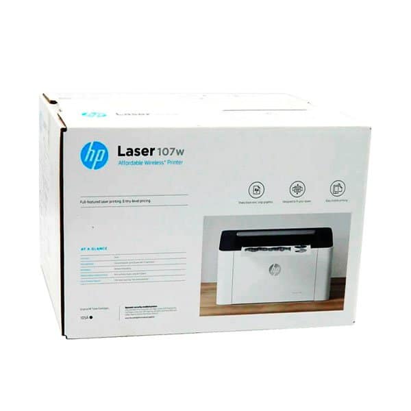 impresora-hp-107w-b-n-21ppm-laser-Monocromática Impresora HP 107w B/N 21PPm Laser Monocromática
