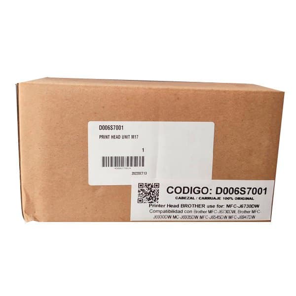 cabezal-brother-mfc-J6730dw-D006S7001 Cabezal Brother MFC-J6730DW Original D006S7001