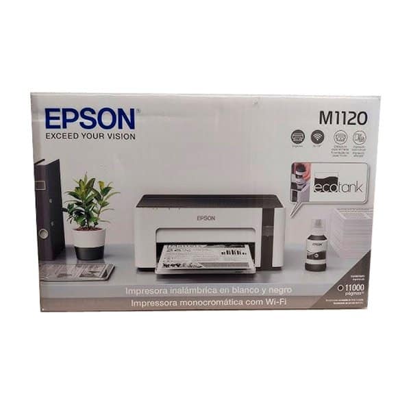 impresora-epson-m1120-imprime-en-negro Impresora epson M1120 Imprime en Negro Inalambrico