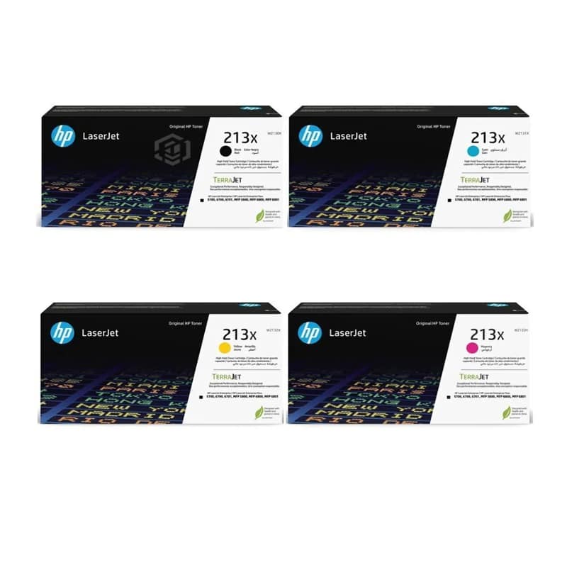 Toner HP 213X (Pack 4 colores)